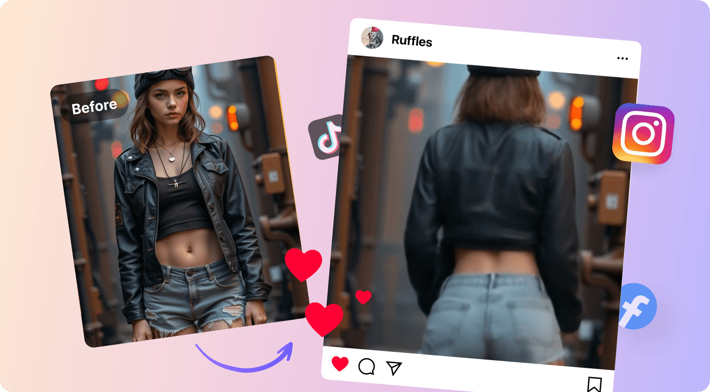 AI twerk video ready to share on social media