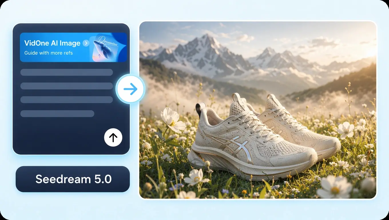 Seedream 5.0 Lite enhanced prompt accuracy on VidOne