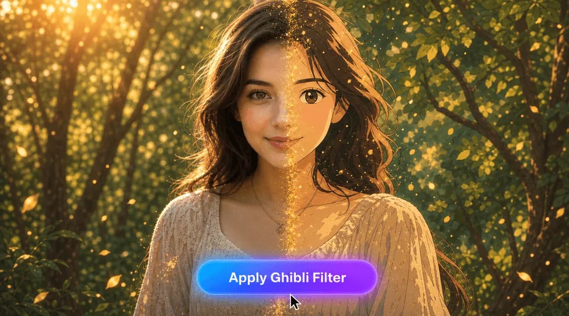 Apply the Ghibli AI filter