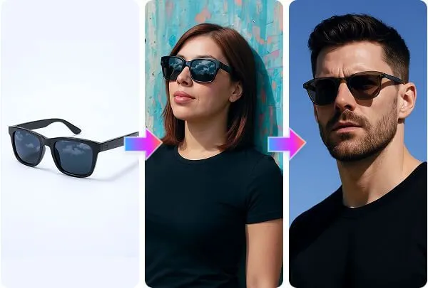 AI-recommended fashion model templates for product video generation