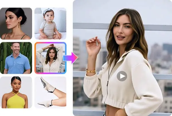 All-in-one AI creative studio for product and fashion model videos