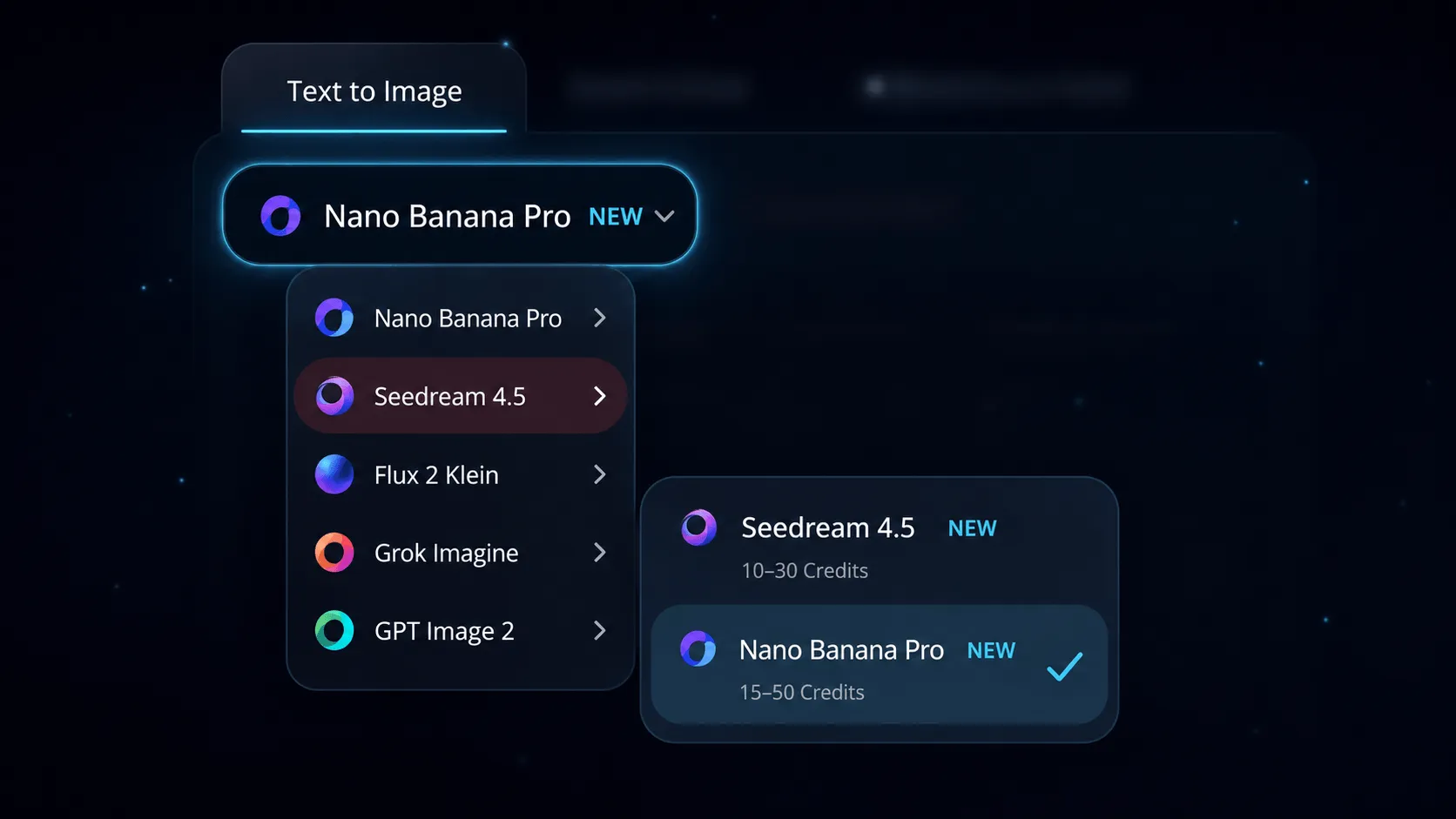 Choose Your Text to Image Model