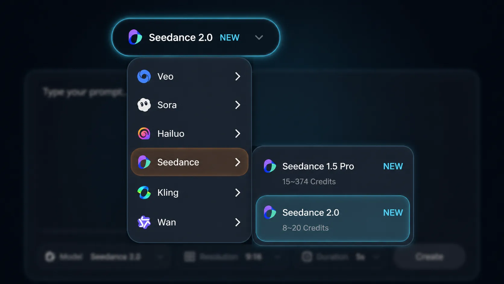 Choose AI Model & Settings